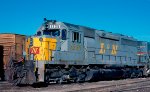 Louisville & Nashville SD40 #1235, getting ready to depart on the Lineville Subdivision with Birmingham bound train #308, 